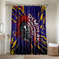 DeMolay 1919 Bathroom Set Knight Faith Unto Death Graphic Art