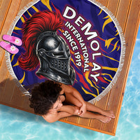 DeMolay 1919 Beach Blanket Knight Faith Unto Death Graphic Art