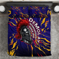 DeMolay 1919 Bedding Set Knight Faith Unto Death Graphic Art