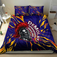 DeMolay 1919 Bedding Set Knight Faith Unto Death Graphic Art
