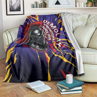DeMolay 1919 Blanket Knight Faith Unto Death Graphic Art