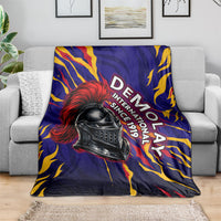 DeMolay 1919 Blanket Knight Faith Unto Death Graphic Art
