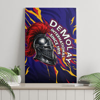 DeMolay 1919 Canvas Wall Art Knight Faith Unto Death Graphic Art