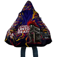 DeMolay 1919 Cloak Knight Faith Unto Death Graphic Art