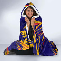 DeMolay 1919 Hooded Blanket Knight Faith Unto Death Graphic Art