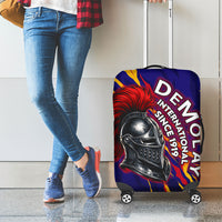 DeMolay 1919 Luggage Cover Knight Faith Unto Death Graphic Art
