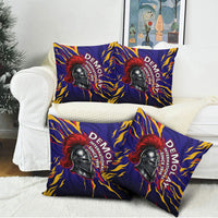 DeMolay 1919 Pillow Cover Knight Faith Unto Death Graphic Art