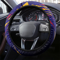DeMolay 1919 Steering Wheel Cover Knight Faith Unto Death Graphic Art