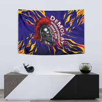 DeMolay 1919 Tapestry Knight Faith Unto Death Graphic Art