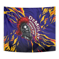 DeMolay 1919 Tapestry Knight Faith Unto Death Graphic Art