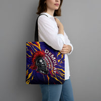 DeMolay 1919 Tote Bag Knight Faith Unto Death Graphic Art
