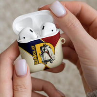 Jacques De Molay AirPods Case Crusader Knight Retro Virtues Seven Precepts
