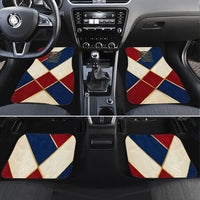 Jacques De Molay Car Mats Crusader Knight Retro Virtues Seven Precepts