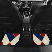 Jacques De Molay Car Mats Crusader Knight Retro Virtues Seven Precepts