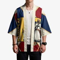 Jacques De Molay Kimono Crusader Knight Retro Virtues Seven Precepts