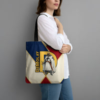 Jacques De Molay Tote Bag Crusader Knight Retro Virtues Seven Precepts