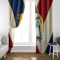 Jacques De Molay Window Curtain Crusader Knight Retro Virtues Seven Precepts