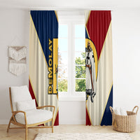 Jacques De Molay Window Curtain Crusader Knight Retro Virtues Seven Precepts