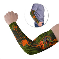 Florida Alligator Airboat Arm Sleeves Everglade Swamp Life Graffiti Splatter Artwork