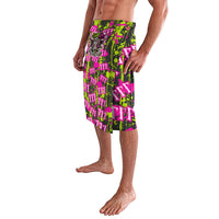 Nevada Battle Born The Silver State 777 Lavalava Vibrant Lime Pink Splatter Punk Rock Bull Skull Art