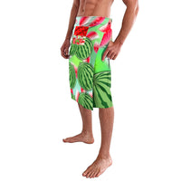 Summer Vibes Watermelon Lavalava Drinks And Fruit - Vibrant Watercolor Style - Tropical Vacation Art
