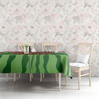 Summer Vibes Watermelon Tablecloth Drinks And Fruit - Vibrant Watercolor Style - Tropical Vacation Art