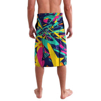 Colorful Bowling Ball and Pins Graphic Lavalava Custom with Paint Splash - Wonder Print Shop