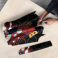 Flaming Bowling Ball Umbrella with Strike Explosion and Funny Quote Graphic on Bowling - Wonder Print Shop