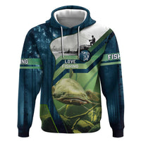 Catfish and Underwater Scene Design Hoodie with Forest Background and Fishing Theme Elements - Wonder Print Shop