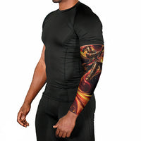 Trinbago Knight Riders Cricket Arm Sleeves Trinidad and Tobago Fiery Knight Warrior Bat Flame