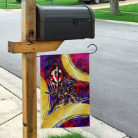 Trinbago Knight Riders Cricket Garden Flag Trinidad and Tobago Unleash The Knight Brush Stroke