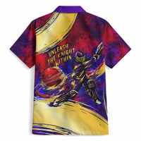 Trinbago Knight Riders Cricket Hawaiian Shirt Trinidad and Tobago Unleash The Knight Brush Stroke