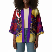 Trinbago Knight Riders Cricket Kimono Trinidad and Tobago Unleash The Knight Brush Stroke