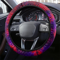 Trinbago Knight Riders Cricket Steering Wheel Cover Trinidad and Tobago Unleash The Knight Brush Stroke