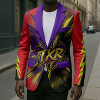 Trinidad and Tobago Cricket Blazer Trinbago Knight Riders - Ride Or Die Comic Halftone