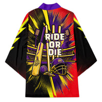 Trinidad and Tobago Cricket Kimono Trinbago Knight Riders - Ride Or Die Comic Halftone