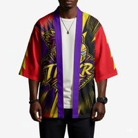 Trinidad and Tobago Cricket Kimono Trinbago Knight Riders - Ride Or Die Comic Halftone