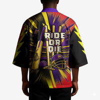 Trinidad and Tobago Cricket Kimono Trinbago Knight Riders - Ride Or Die Comic Halftone