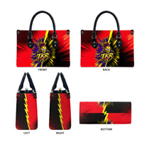 Trinidad and Tobago Cricket Leather Bag Trinbago Knight Riders - Ride Or Die Comic Halftone