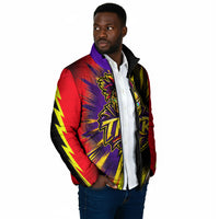 Trinidad and Tobago Cricket Padded Jacket Trinbago Knight Riders - Ride Or Die Comic Halftone