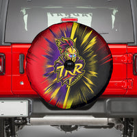 Trinidad and Tobago Cricket Spare Tire Cover Trinbago Knight Riders - Ride Or Die Comic Halftone