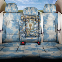 Argentina Football Campeones Del Mundo 2026 Back Car Seat Cover Champions Soccer Flag Watercolor Paint Drips Trophy