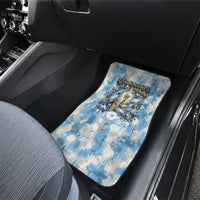 Argentina Football Campeones Del Mundo 2026 Car Mats Champions Soccer Flag Watercolor Paint Drips Trophy