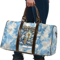 Argentina Football Campeones Del Mundo 2026 Travel Bag Champions Soccer Flag Watercolor Paint Drips Trophy