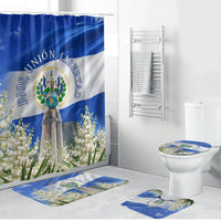 El Salvador Torogoz Bird Bathroom Set Divine Savior Monument Volcano Flor De Izote Art