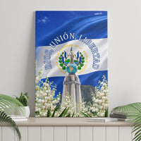 El Salvador Torogoz Bird Canvas Wall Art Divine Savior Monument Volcano Flor De Izote Art