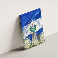 El Salvador Torogoz Bird Canvas Wall Art Divine Savior Monument Volcano Flor De Izote Art