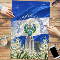 El Salvador Torogoz Bird Puzzle Divine Savior Monument Volcano Flor De Izote Art