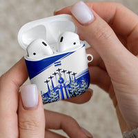 El Salvador Divine Savior Monument AirPods Case Flor De Izote Coat Of Arms Fighter Jets Art