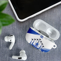 El Salvador Divine Savior Monument AirPods Case Flor De Izote Coat Of Arms Fighter Jets Art